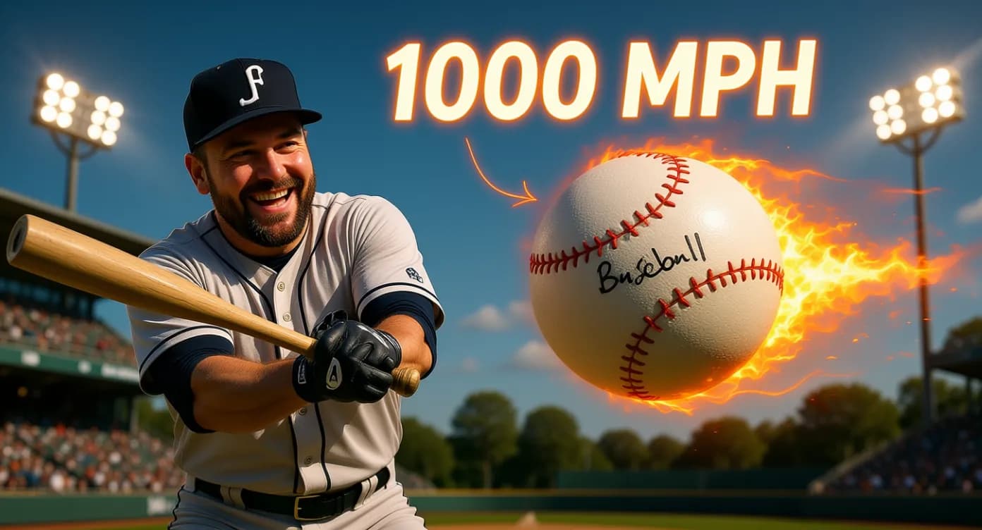 Sketch Batter Baseball