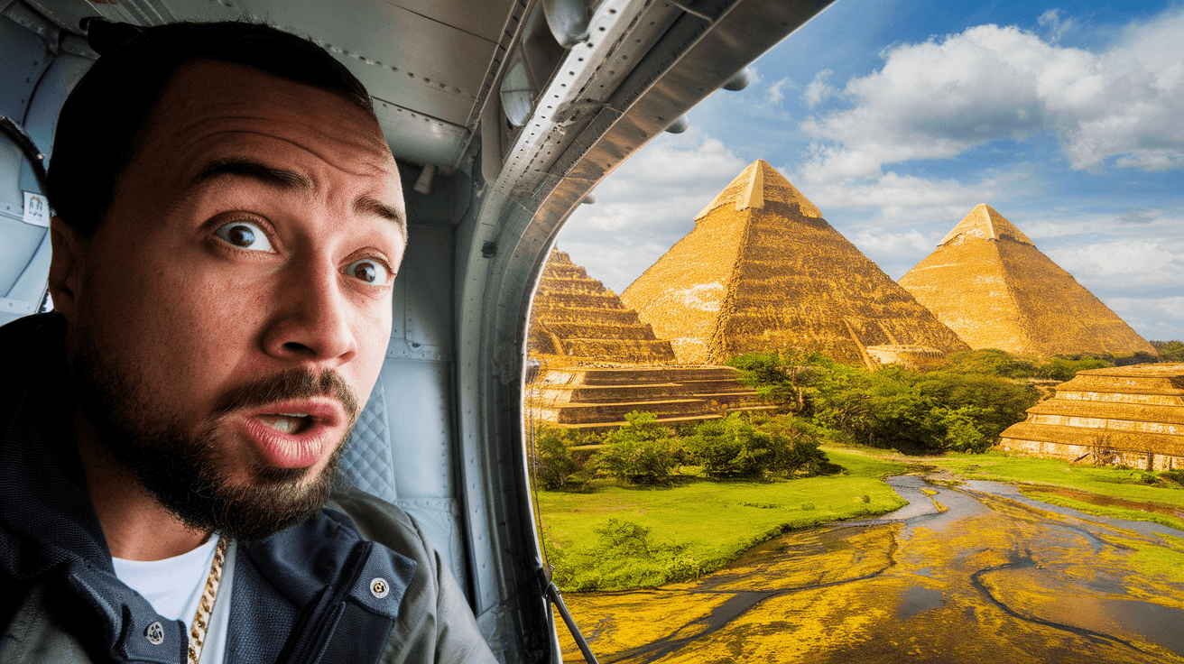 I Found the Golden Pyramids!